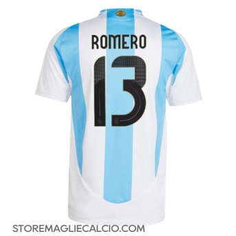 Argentina Cristian Romero #13 Maglia Gara Casa Repliche Copa America 2024